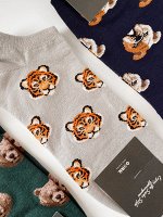 Носки мужские укороченные. СЕРЫЙ. GG. Ю. Корея.