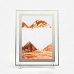 Песочные часы-картина «Эрайд» , 23*17 см, антистресс, песок оранжевый