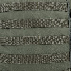 Рюкзак туристический, 45 л, отдел на молнии, 3 наружных кармана, цвет зелёный