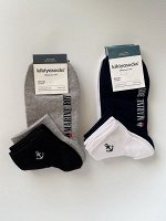 Носки мужские, средние, ЧЕРНЫЕ. KIKIYA. Ю. Корея.
