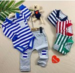 Комплект одежды для малыша: боди + штанишки