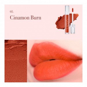 Вельветовый тинт для губ - 05 Cinnamon Bun LIZDA Air Fit Velvet Tint 05 Cinnamon Bun