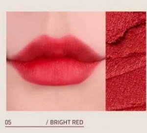 Lizda Бархатная губная помада 05 Air fit Velvet Lipstick 05 bright red