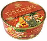 &#039;Килька балтийская н/разд обжар. с овощами По-Мексикански, 240 гр., (РК &quot;За Родину&quot;)