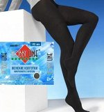 Hobby Line Кжх786-1 Колготки микрофибра с начесом 260 DEN (90% пэ,10% эласт) nero 2 /6