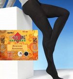 Hobby Line Кжх788-1 Колготки хлопок с флисом 600 DEN (60% х/б, 20% пэ,10% эласт) nero 3 /6