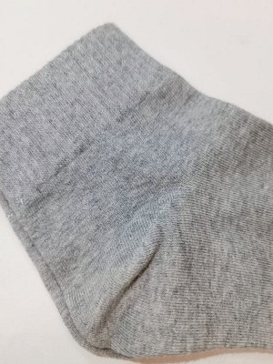 Носки мужские спортивные средней длинны, серые. Ю. Корея.