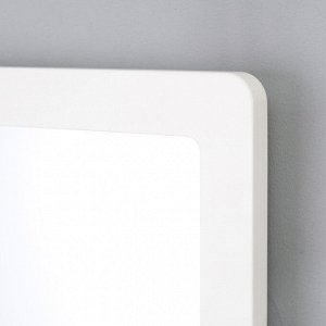Зеркало настенное "Симпл", 48х63 см, белое