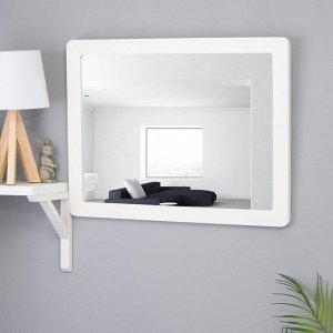 Зеркало настенное "Симпл", 48х63 см, белое