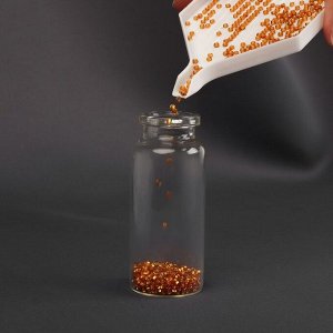 Органайзер-ванночка для бисера и страз, 6x10.5 см, фасовка 15 шт., белый