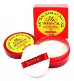 3W Пудра рассыпчатая NATURAL MAKE-UP POWDER #21 30 гр., Арт-61143