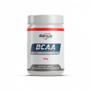 Аминокислоты BCAA GENETICLAB 4:1:1 - 500 гр (Без вкуса)