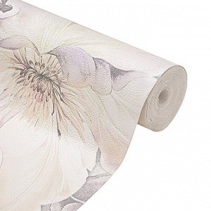 Бумажные обои Пермские обои «Аура 1088-02», 0.53x10.05 м, цвет бежевый/розовый