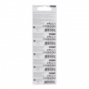 Батарейка алкалиновая Kodak, AG10 (G10, 389, LR1130, LR54)-10BL, 1.5 В, блистер, 10 шт.
