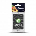 Ароматизатор картонный Grass персик