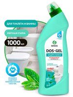 Универсальный чистящий гель &quot;DOS GEL&quot; Мятная сила (флакон 1000 мл)