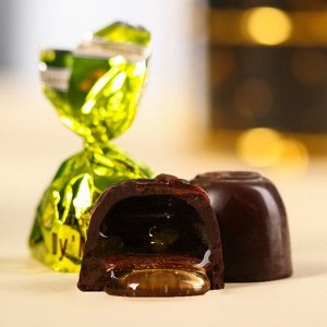Шоколадные конфеты «Лучшему мужчине» вкус: апельсины в ликёре, 200 г.