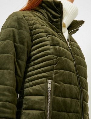 KOTON Надувное пальто с карманами