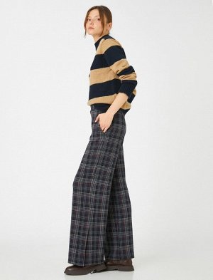 Asl_han Malbora X Cotton - Широкие брюки с разрезами и деталями