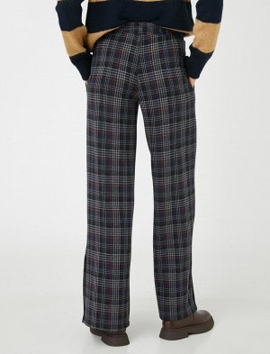 Asl_han Malbora X Cotton - Широкие брюки с разрезами и деталями