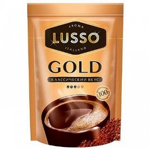 «LUSSO», кофе Gold, растворимый, 75 г