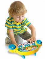 Детская музыкальная развивающая игрушка мулитипианино Песенки В. Шаинского 2175