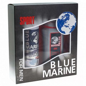 ПН Mens Blue Marine Sport (шампунь 250+пена д/бритья200)