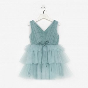 Платье нарядное для девочки KAFTAN, рост 110-116 см (32), цвет мятный