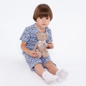 Пижама для мальчика, цвет микс, рост 104- (30)