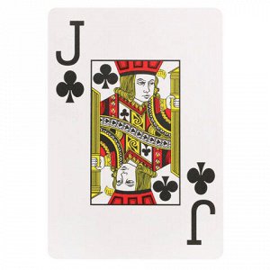 Карты игральные пластиковые "Poker club", ассорти, 54 шт, 8,7х6,3см, 25мкм, ИН-9121,ИН-9130,ИН-4382