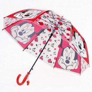 Зонт детский - Минни Маус/Minnie Mouse, 8 спиц d=85