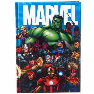 Ежедневник А5, 80 листов "Marvel",  Мстители