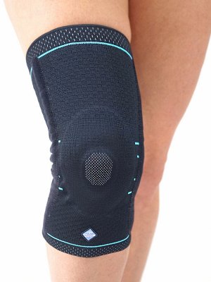 Бандаж на коленный сустав неразъемный с ребрами жесткости