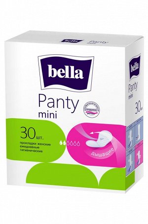 Bella, Женские ежедневные прокладки bella panty mini 30 шт. Bella