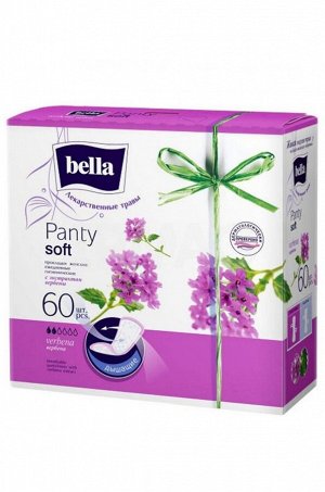 Bella, Женские ежедневные прокладки Bella panty soft verBena 60 шт Bella
