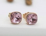 Серьги с кристаллами Swarovski