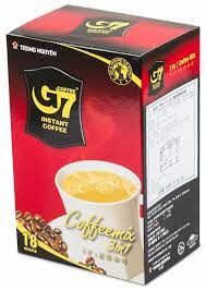 "Растворимый кофе  фирмы «TrungNguyen» «G7» 3в1. ( 18 пакетиков по 16 грамм.) "