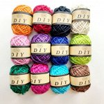 Веревка джутовая 2 нити DIY 1шт