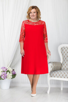Платье / Ninele 7201 красный