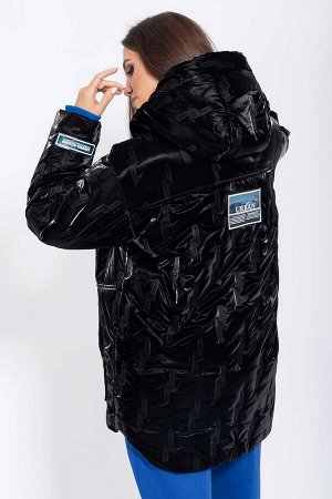 Куртка Рост: 164 Состав: ПЭ 100% . Утеплитель - изософт 200г/м Комплектация курткаКуртка женская утеплённая осень-зима, прямого силуэта, со спущенными плечами, выполнено из ткани «лаке» стёганная на у
