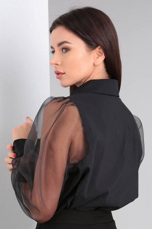 Блуза / Viola Style 1141 черный