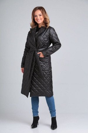 Пальто / Modema м.1023/3 черный