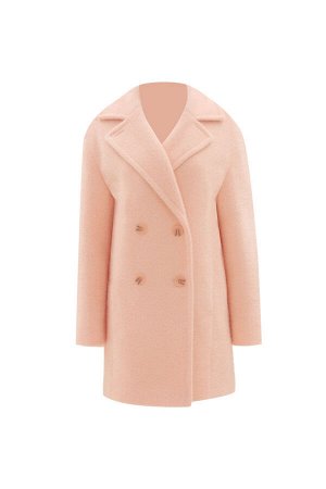 Пальто / Elema 1-12028-1-164 розовый