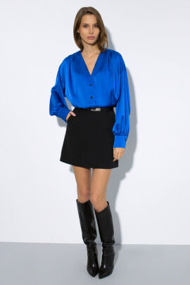 Блуза / Luitui R5038 ярко-синий