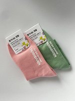 Носки женские, ароматизированные, средние, ЗЕЛЕНЫЕ. KIKIYA. Ю.Корея.