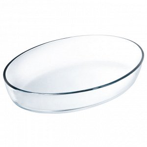 Форма стеклянная ТМ Appetite овальная 26x18x6см/1,6л