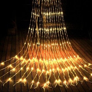 Распродаем!!! Занавес Водопад 3х2 метра Желтый 320Led