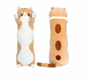 Подушка-игрушка Мягкая игрушка кот батон 45см