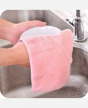 Двухслойная тряпочка из микрофибры 24*14 см 9046072