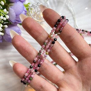Бусины для украшений из Турмалина микс огранка